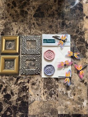 Various Scrapbook Embellishments